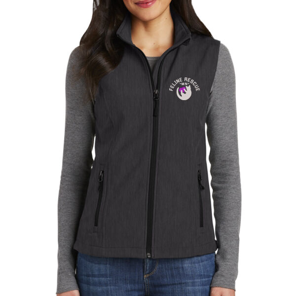 Port Authority® Ladies Core Soft Shell Vests - Embroidered Logo Thumbnail