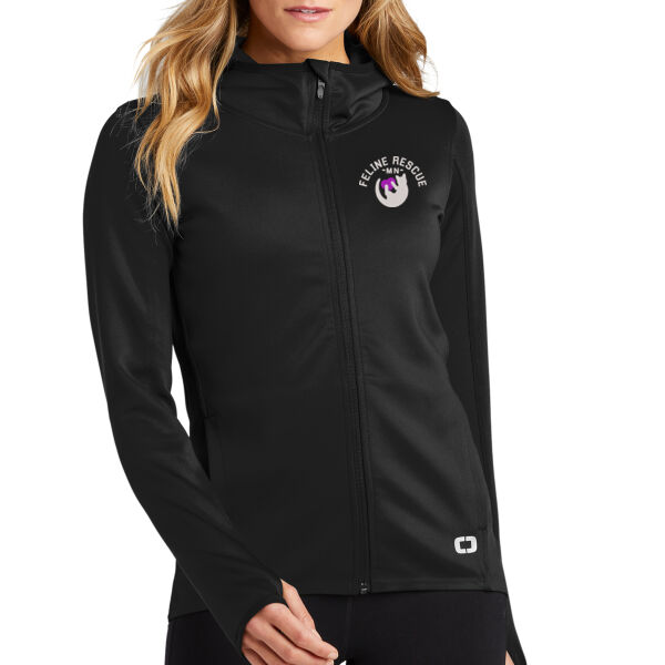 OGIO ® Ladies Stealth Full-Zip Jacket - Embroidered Logo Thumbnail