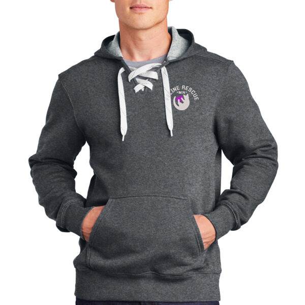 Sport-Tek® Lace Up Pullover Hooded Sweatshirt - Embroidered Logo Thumbnail