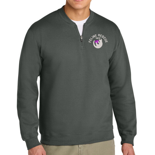 Gildan Softstyle - Midweight Fleece 1/4 Zip - Embroidered Logo Thumbnail