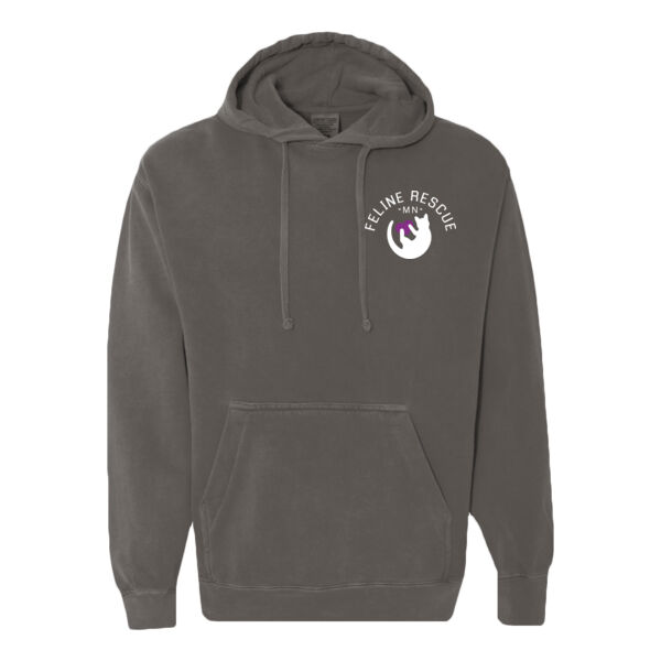 Comfort Colors - Unisex Garment-Dyed Hooded Sweatshirt - Printed Logo Thumbnail