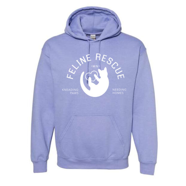 Gildan - Unisex Heavy Blend Hooded Sweatshirt - Printed Logo Thumbnail