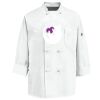 Eight Knot Button Chef Coat with Thermometer Pocket Thumbnail