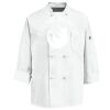 Eight Knot Button Chef Coat with Thermometer Pocket Thumbnail